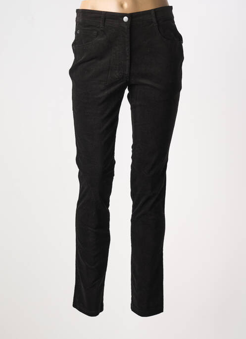 Pantalon slim negru GRIFFON femeie