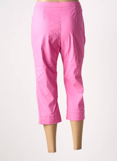 Pantalon trei sferturi roz GRIFFON femeie