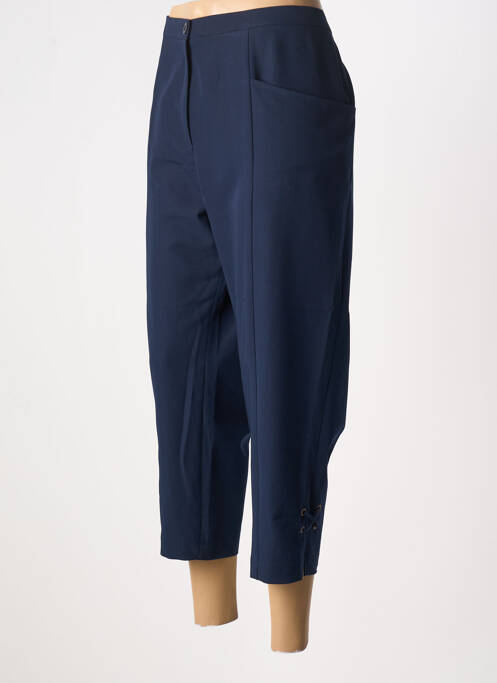 Pantalon trei sferturi albastru GRIFFON femeie