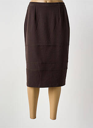 Fustă midi maro GRIFFON femeie