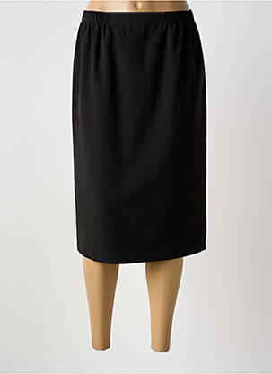 Fustă midi negru GRIFFON femeie