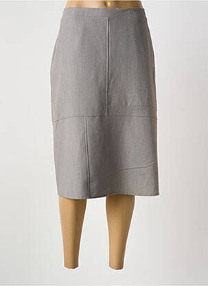 Fustă midi gri GRIFFON femeie