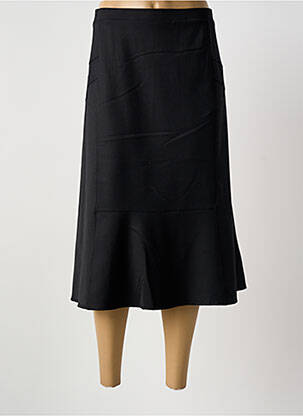 Fustă midi negru GRIFFON femeie