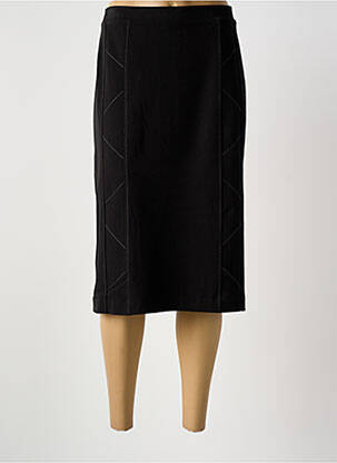 Fustă midi negru GRIFFON femeie