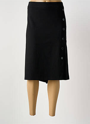 Fustă midi negru GRIFFON femeie