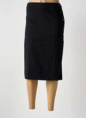 Fustă midi negru GRIFFON femeie