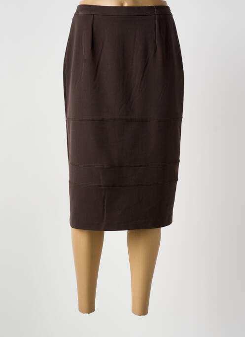 Fustă midi maro GRIFFON femeie