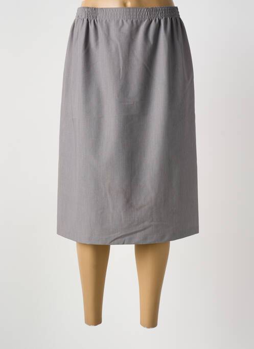 Fustă midi gri GRIFFON femeie