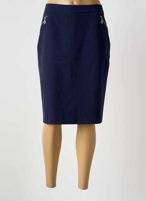 Fustă midi albastru GRIFFON femeie