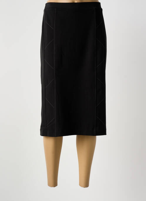 Fustă midi negru GRIFFON femeie