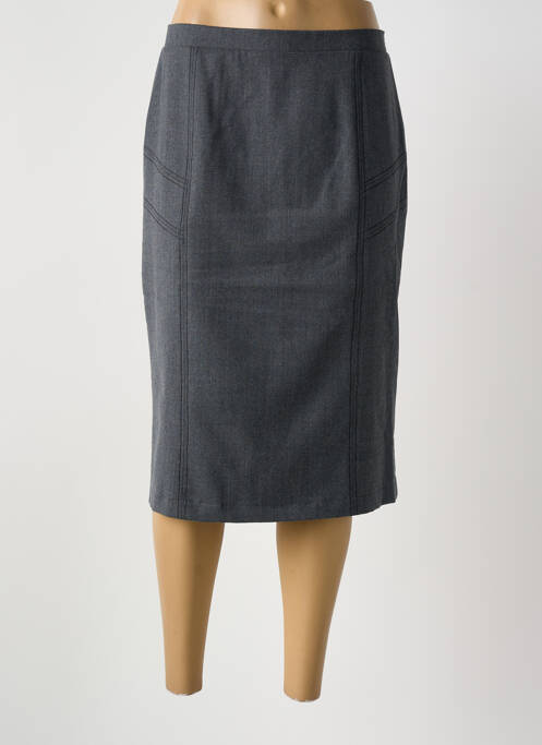 Fustă midi gri GRIFFON femeie