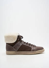 Adidași umplută vârf rotund maro GINO-B homme