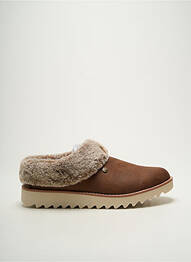Mulete/saboți toc plat până la 3 cm maro SKECHERS femme