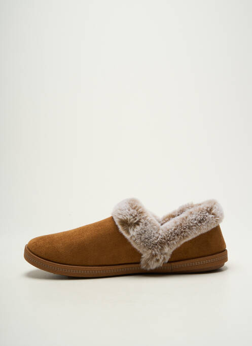 Papuci/Pantofi de casă maro SKECHERS femeie