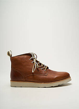 Botine/ghete material neted vârf rotund maro BLACKSTONE bărbat