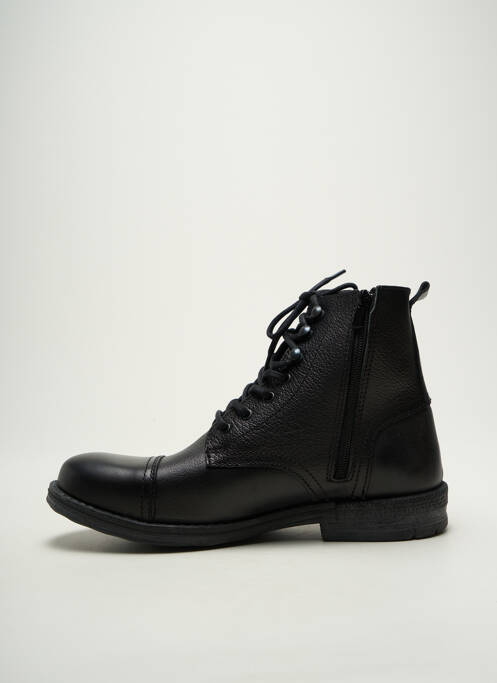 Botine/Ghete negru HOOPER SHOES bărbat