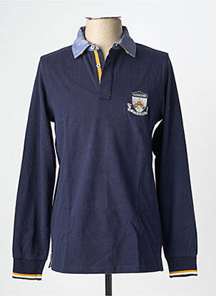 Polo mâneci lungi mâneci lungi albastru CAMBRIDGE bărbat