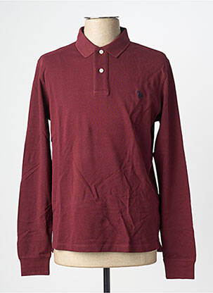Polo mâneci lungi mâneci lungi violet U.S. POLO ASSN bărbat