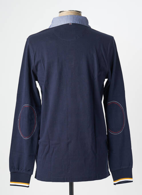 Polo albastru CAMBRIDGE bărbat