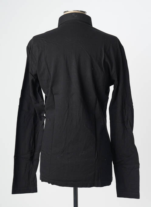 Polo negru LA CIBLE ROUGE bărbat