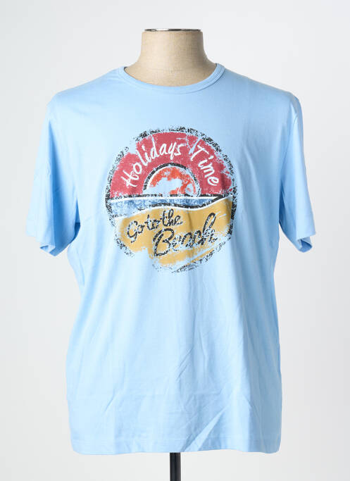 Tricou albastru SERGE BLANCO bărbat