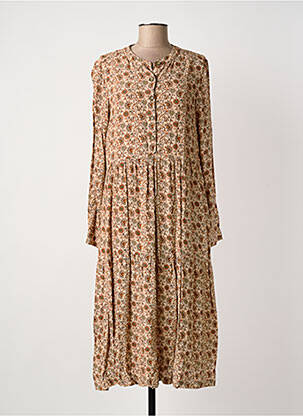 Rochie midi bej INDI & COLD femeie