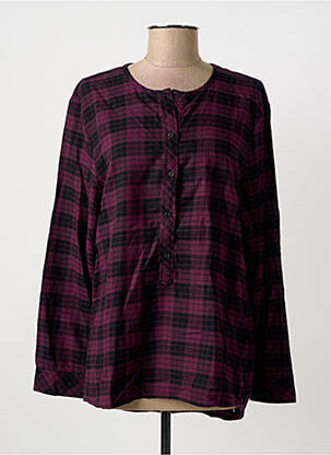 Cămașă croială cambrată mâneci lungi violet TOMMY HILFIGER femeie
