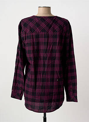 Cămașă croială cambrată mâneci lungi violet TOMMY HILFIGER femeie
