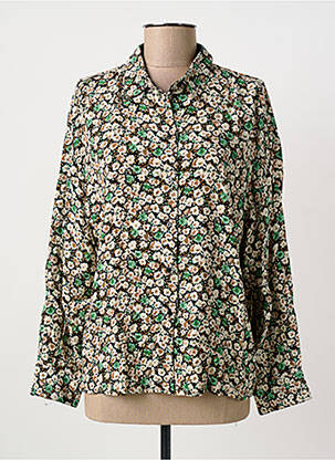 Cămașă imprimeu floral mâneci lungi verde HARRIS WILSON femeie