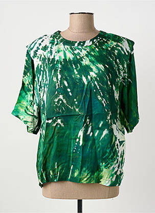 Bluză verde LA PETITE FRANCAISE femeie