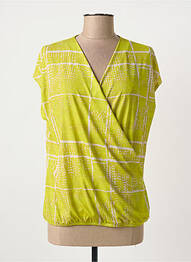 Top țesătură jersey mâneci scurte verde BETTY BARCLAY femme