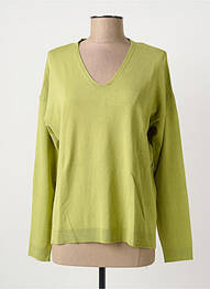 Pulover guler în v mâneci lungi verde BETTY BARCLAY femme