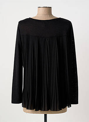 Pulover elasticitate mâneci lungi negru NINATI femeie