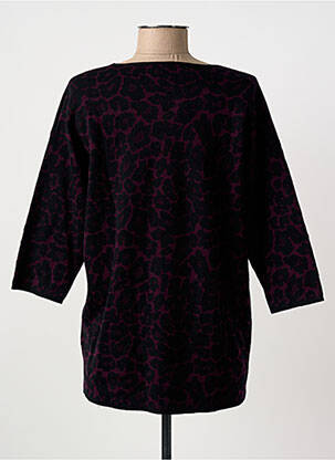 Pulover croială cambrată mâneci 3/4 violet GERARD DAREL femeie