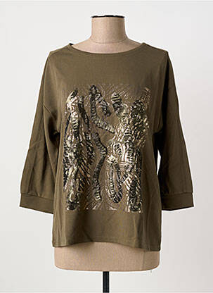 Tricou mâneci 3/4 mâneci 3/4 verde BETTY BARCLAY femeie