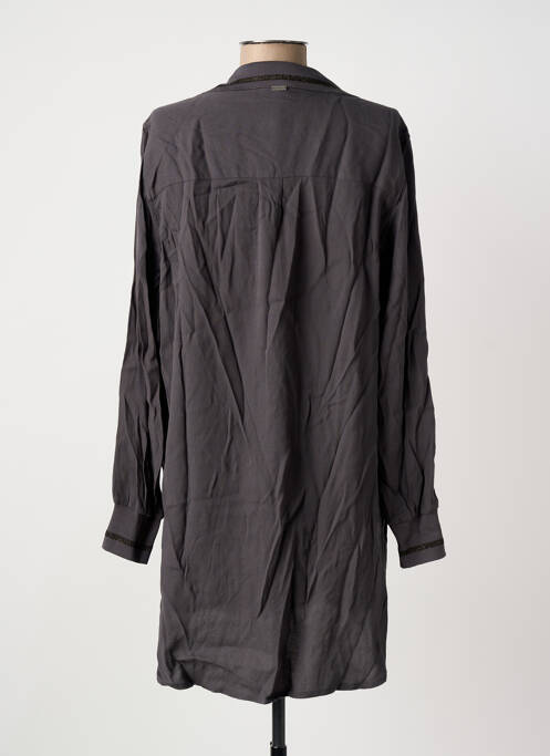 Rochie scurtă gri SANDWICH femeie