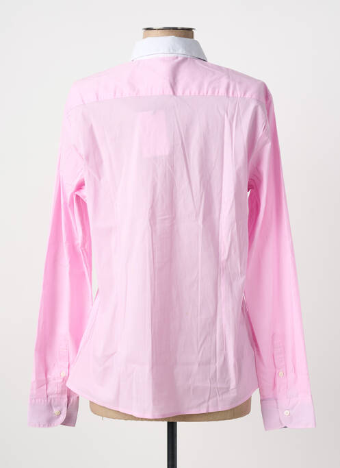 Cămașă croială cambrată mâneci lungi roz U.S. POLO ASSN femme