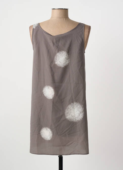 Tunică fără mâneci gri CREA CONCEPT femeie