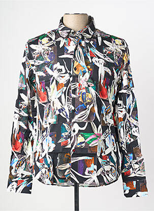 Cămașă cu mâneci lungi negru LA CIBLE ROUGE bărbat