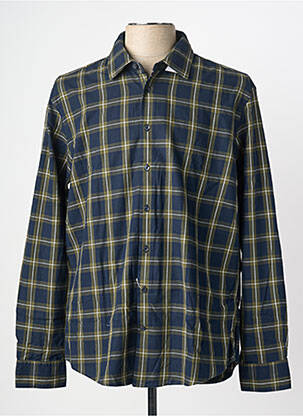 Cămașă cu mâneci lungi verde SEIDEN STICKER bărbat