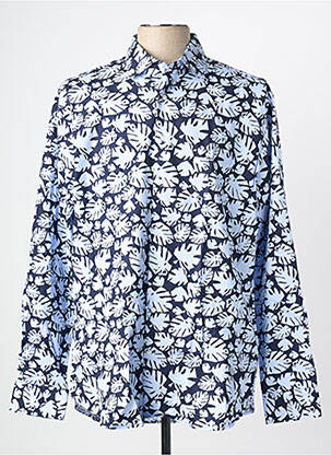 Cămașă cu mâneci lungi albastru SEIDEN STICKER bărbat