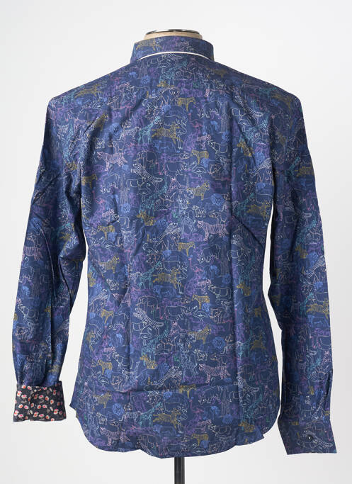 Cămașă cu mâneci lungi albastru LA CIBLE ROUGE bărbat