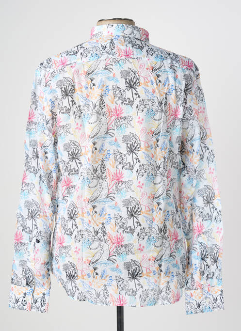 Cămașă cu mâneci lungi alb LA CIBLE ROUGE bărbat