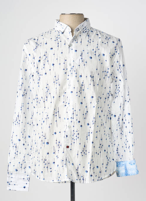 Cămașă cu mâneci lungi alb LA CIBLE ROUGE bărbat