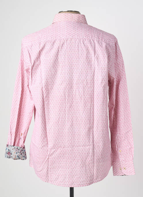 Cămașă cu mâneci lungi roz CALAMAR bărbat