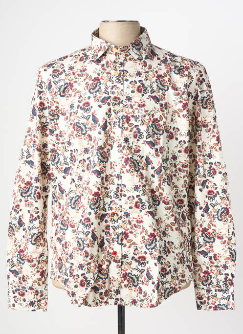 Cămașă cu mâneci lungi bej SERGE BLANCO bărbat