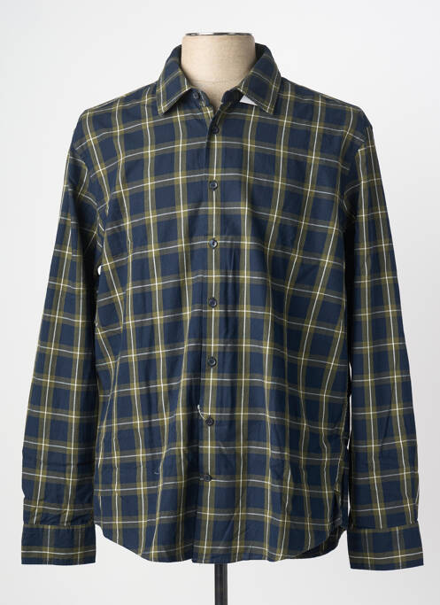 Cămașă cu mâneci lungi verde SEIDEN STICKER bărbat