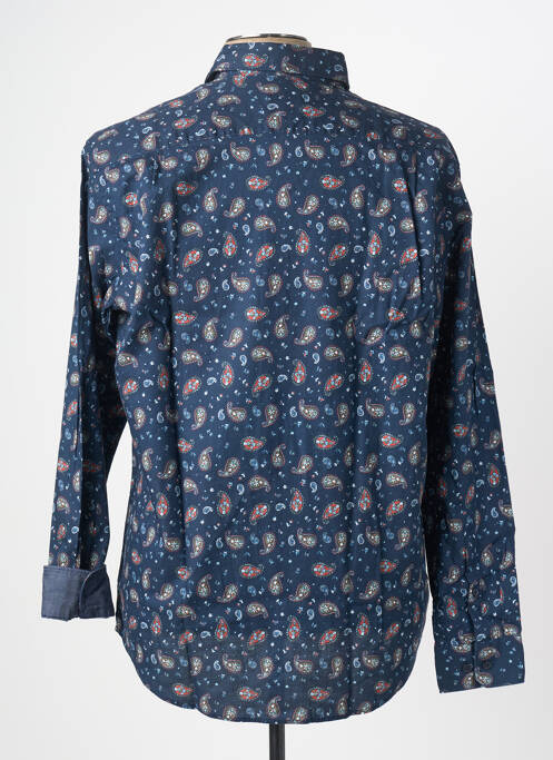 Cămașă cu mâneci lungi albastru SEIDEN STICKER bărbat