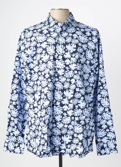 Cămașă cu mâneci lungi albastru SEIDEN STICKER bărbat