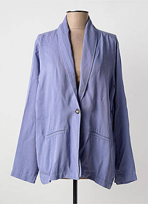Jachete casual guler tip costum albastru INDI & COLD femeie
